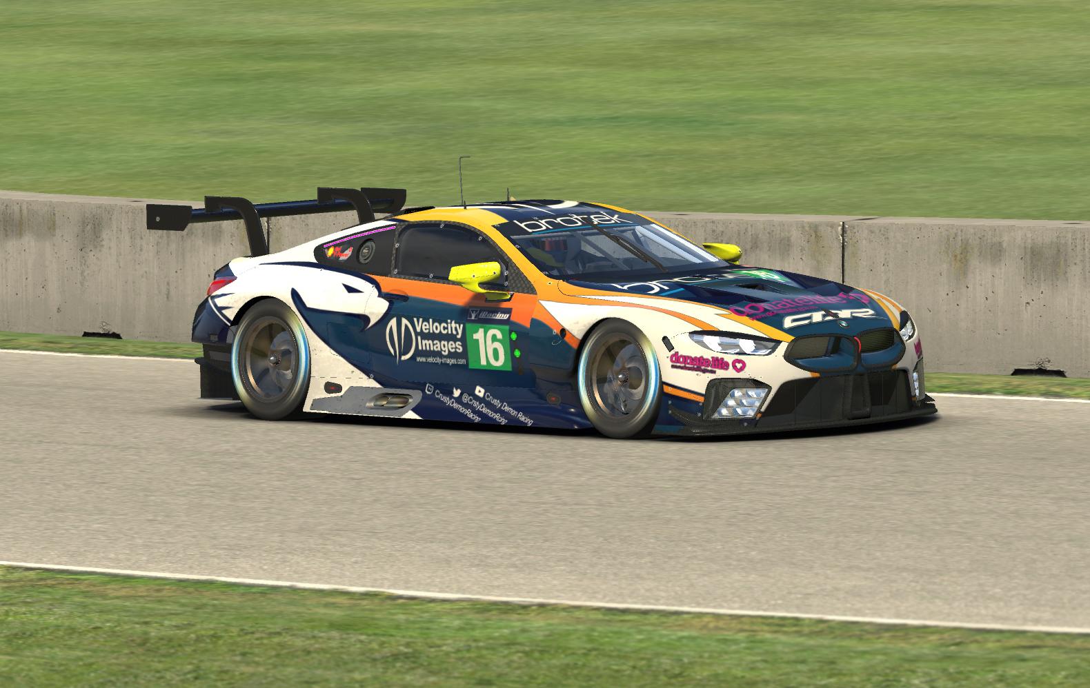 Crusty Demon Racing Retro BMW M8 GTE